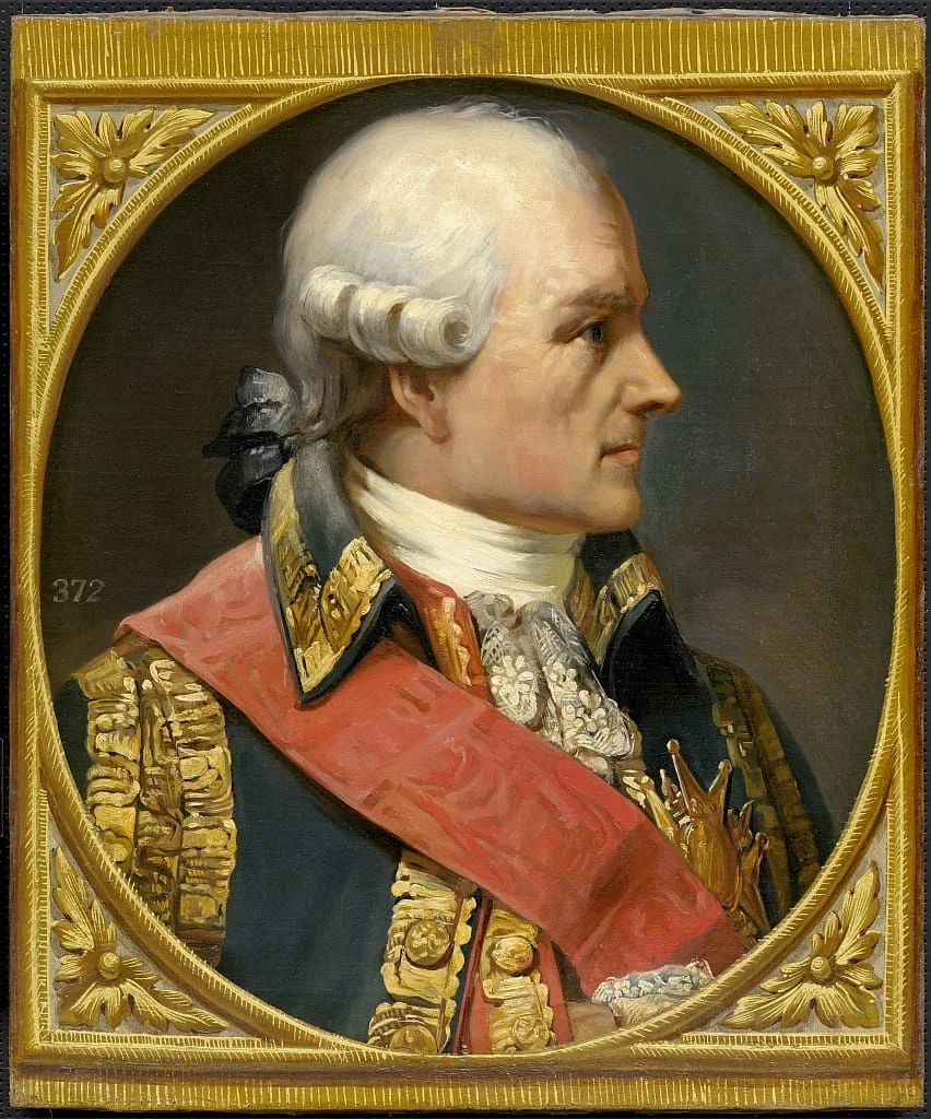 40-Joseph-Désiré Court-Ritratto di Jean Baptiste de Rochambeau - National Portrait Gallery  
